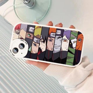 เคสโทรศัพท์มือถือหนังแกะ ซิลิโคนนิ่ม กันกระแทก ลายการ์ตูนนารูโตะ สําหรับ Xiao Organization iqoo 10 NEO3 Z1 Z3 Z3I pro V11I 5 6SE T1