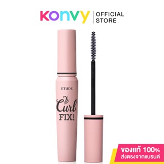 Etude House Curl Fix Mascara มาสคาร่าสีดำ ช่วยให้ขนตางอนเด้ง.