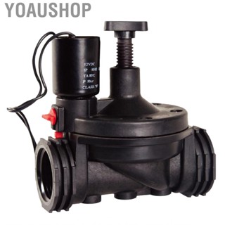 Yoaushop Electric Solenoid Valve Wear Resistant Durable Irrigation Closed