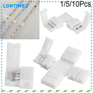 Lontime ขั้วต่อสายไฟ LED 8 มม. 10 มม. สําหรับ 3528 5050 1 5 10 ชิ้น