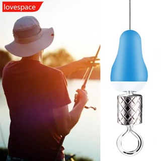 Lovespace ห่วงซิลิโคน 8 ห่วง ป้องกันการพันกัน อุปกรณ์เสริม สําหรับตกปลา 100 ชิ้น D9J3