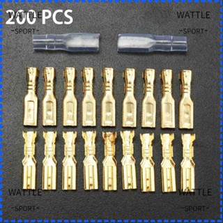 Wattle ขั้วต่อสายไฟ ทนทาน 200 ชิ้น 200 ชิ้น