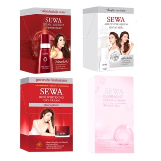 (6ซอง/กล่อง) Sewa เซวา (น้ำตบ,ครีม,เซรั่ม,มาสก์) เซวา แบบยกกล่อง