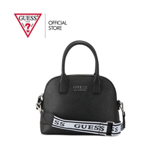 GUESS กระเป๋าถือ รุ่น SF885905 YOSHI SMALL SATCHEL สีดำ