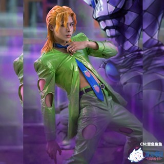 ชุดคอสเพลย์ JOJOs Bizarre Adventure สีทอง