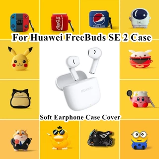 สต็อกพร้อม! สําหรับ Huawei FreeBuds SE 2 กรณีการ์ตูนนวัตกรรมซีรีส์สําหรับ Huawei FreeBuds SE 2 ปลอกหูฟังแบบนุ่มฝาครอบ