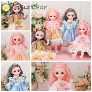 Mauriceoya ตุ๊กตา bjd 1/6 bjd 30 ซม. พร้อมเสื้อผ้า ข้อต่อถอดได้ สีสันสดใส ตา 3D 1/6 bjd ของขวัญวันเกิด