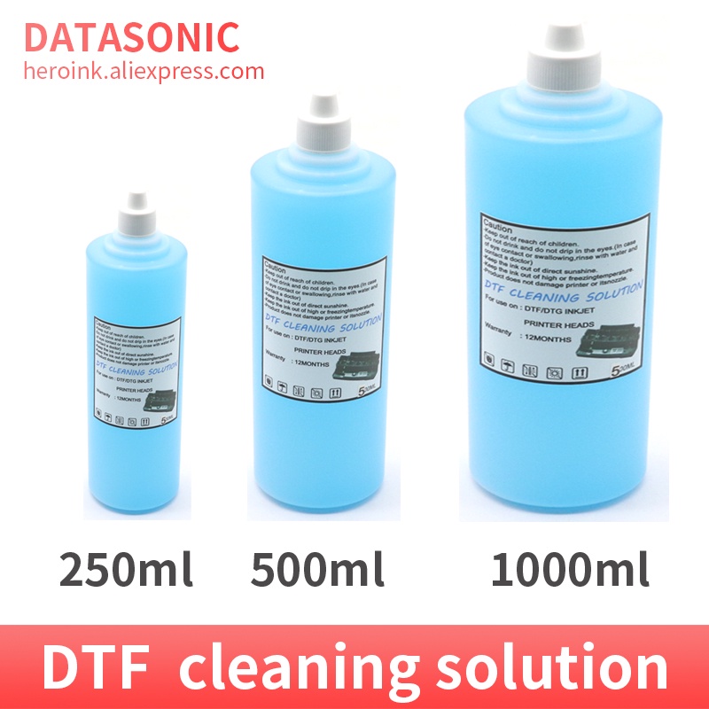 DTF Power Cleaner DTF Cleaning Solution Liquid For Direct to Film Printer Printhead Tube Maintenance