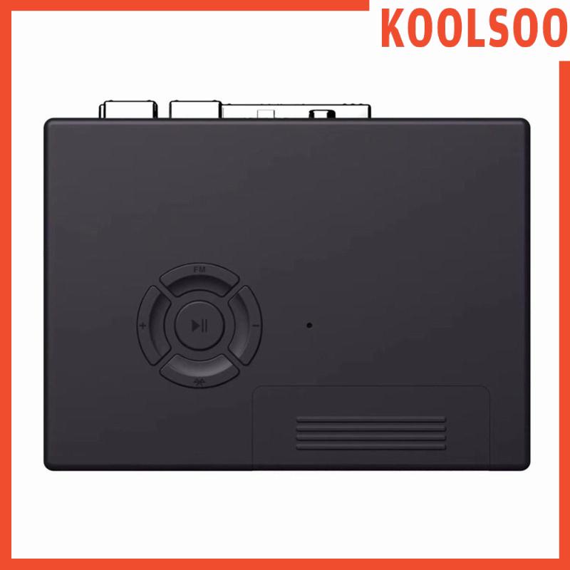 [Koolsoo] เครื่องเล่นเทปคาสเซ็ตวิทยุ สเตอริโอ แบบพกพา สไตล์วินเทจ สําหรับข่าว