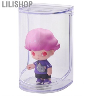 Lilishop Action Figure Storage Box  Light Transparent Display Case for Toy