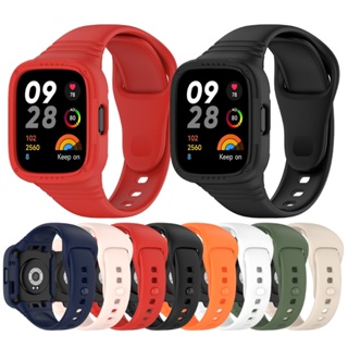 【พร้อมส่ง*】สายนาฬิกาข้อมือซิลิโคน แบบเปลี่ยน สําหรับ Redmi Watch3