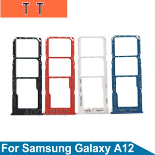  ถาดซิมการ์ด MicroSD แบบเปลี่ยน สําหรับ Samsung Galaxy A12