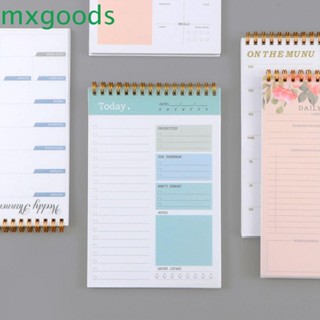 Mxgoods สมุดโน้ตแพลนเนอร์ ขนาด A5 รายสัปดาห์ สําหรับวางแผน บ้าน โรงเรียน