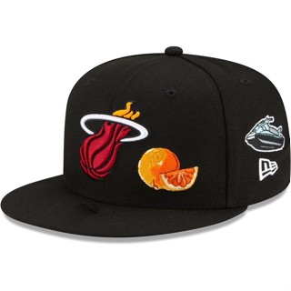 หมวก Miami Heat City Transit Hat สีดํา