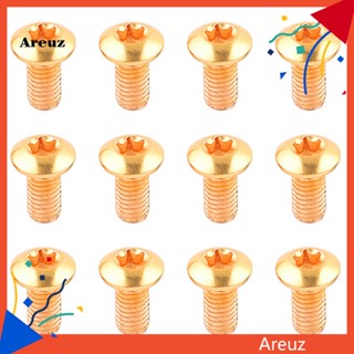 BOLANY Are สลักเกลียวจานหน้าจักรยาน กันสนิม ไม่ซีดจาง 12 ชิ้น