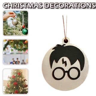 Magic School Christmas Ornament Tree Decor Home Windows Hanging Pendant