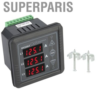 Superparis Ammeter Current Meter AC For Displaying Three-phase Currents