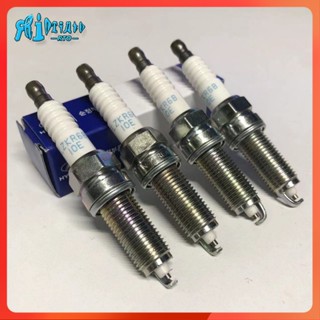 Rtoms หัวเทียน NGK 18855-10060 LZKR6B-10E สําหรับ Hyundai Accent Kia Rio Elantra Sorento 4 ชิ้น