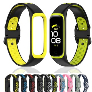 สายนาฬิกาข้อมือซิลิโคน แบบเปลี่ยน สําหรับ Samsung Galaxy fit 2 Smart Band Galaxy fit 2 SM-R220