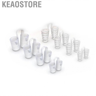 Keaostore Silicone Vents Soft Odorless Snoring Nose Sleep Relief 8 Pairs With