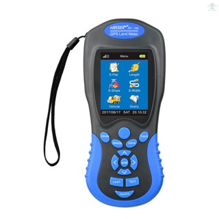 NOYAFA NF-198 GPS Land Meter Handheld Digital LCD Farmland Area Length Height Pressure Satellite Measuring Device, Automatic Manual Vehecile Mode, Outdoor Greenland Surveying Measurement Tool