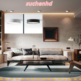 Suchenhd โคมไฟเพดาน Led 220V ไม่ต้องเจาะผนัง 5 7 12W สไตล์โมเดิร์น สําหรับห้องนั่งเล่น