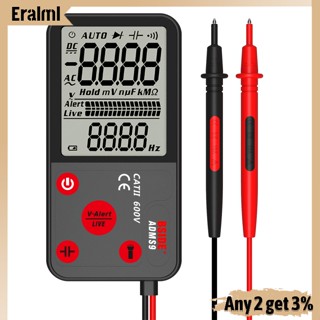 Eralml มัลติมิเตอร์ดิจิทัล ขนาดเล็ก BSIDE ADMS9 โวลต์มิเตอร์ โอห์ม ความต้านทาน NCV ทดสอบความต่อเนื่อง
