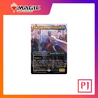 [MTG] Will, Scion of Peace (Borderless) [WOE] [MULTI] [MYTHIC] [NORMAL] [ENG] (การ์ดเมจิค / Magic the Gathering)