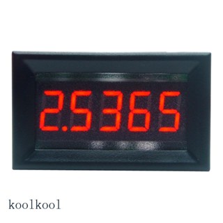 Kool เครื่องทดสอบแอมมิเตอร์ดิจิทัล 5 หลัก สําหรับแผงจอแสดงผล LED DC 0-5 0000mA 5mA 0 36 พลังงานแสงอาทิตย์ยานพาหนะ