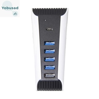 [Yobusad.th] อะแดปเตอร์ฮับ USB 1 เป็น 5 5 พอร์ต สําหรับ PS 5 PS5