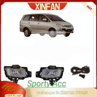 Xinfan Toyota INNOVA 2009-2011 ชุดสายไฟตัดหมอก กันน้ํา 100% พร้อมสวิตช์ คุณภาพสูง