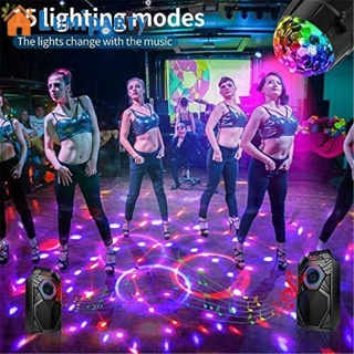 Lumiparty โคมไฟดิสโก้ Led 15 สี พร้อมรีโมตคอนโทรล สีสันสดใส สําหรับปาร์ตี้