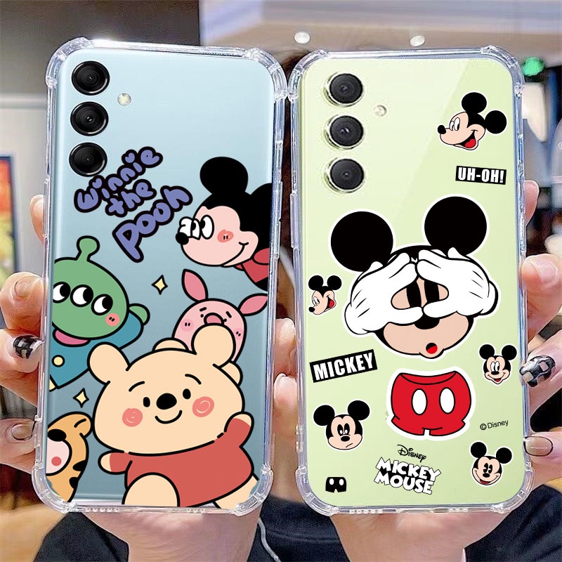 เคสโทรศัพท์มือถือ กียกระแทก ลายการ์ตูนน่า สําหรับ SAMSUNG S23FE A05 A05S A14 A24 A34 A54 A55 A15 A25 A35 S23 S24 ultra