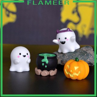 [Flameer] ฟิกเกอร์ฮาโลวีน ขนาดเล็ก สําหรับตกแต่งสวน 6 ชิ้น