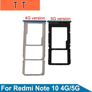  ถาดซิมการ์ดนาโน SD MicroSD แบบเปลี่ยน สําหรับ Xiaomi Redmi Note 10 4G 5G