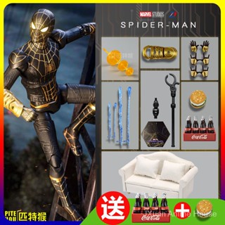 Z Zhongdong ฟิกเกอร์ Spider-Man 3 Heroes No Return Figure Marvel Iron Man MK5 ขยับได้ สีดํา แดง ทอง ของเล่นสําหรับเด็ก JUKF