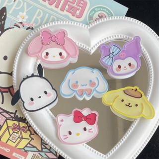 Luckybabys&gt; กิ๊บติดผม อะคริลิค ลายการ์ตูน Hello Kitty เครื่องประดับ สําหรับเด็กผู้หญิง นักเรียน