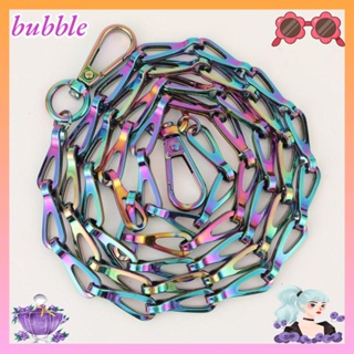 Bubble สายโซ่โลหะ ทนทาน แบบเปลี่ยน สําหรับกระเป๋าถือ กระเป๋าสะพายไหล่ DIY