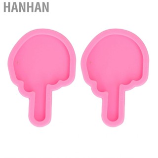 Hanhan Fondant Molds 2 Pcs Easy Cleaning Diy Making  Grade Silicon