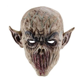 Halloween Bloody Scary Horror Mask Adult Zombie Mask Latex Costume Party Full Head Cosplay Mask Masquerade Props Durable