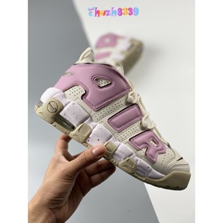 [Pure Original NK] Air More Uptempo Air More Uptempo Full Palm Air Cushion รองเท้าบาสเก็ตบอล วันวาเลนไทน์ MD1023-001