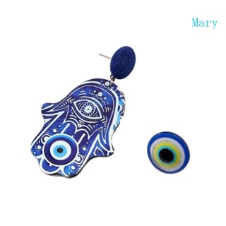 Mary Devil s Eye ต่างหูอะคริลิค เข้ากับทุกการแต่งกาย