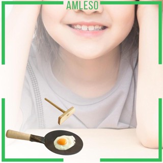 [Amleso] ชุดเครื่องครัวจําลอง ขนาดเล็ก DIY สําหรับเด็กผู้ชาย