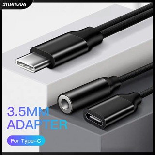 Jl- อะแดปเตอร์แจ็คหูฟัง Type-C USB C 3.5 มม. เป็น Type C สําหรับโทรศัพท์ USB-C ไม่มี 3.5 มม.