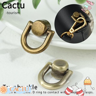 Cactu กระดุมโลหะ DIY สําหรับติดกระเป๋าหนัง กระเป๋าเดินทาง