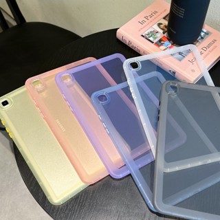 เคสโทรศัพท์มือถือแบบนิ่ม TPU ใส บางมาก สีหวาน สําหรับ Samsung Galaxy Tab S7 FE S7+ S8+ S8 Plus 12.4 นิ้ว 11.0 นิ้ว