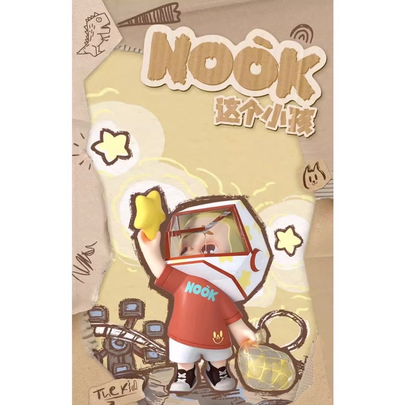 【original】nook 52TOYS Nook the Kid Series พร้อมส่งจากกรุงเทพฯ Blind box