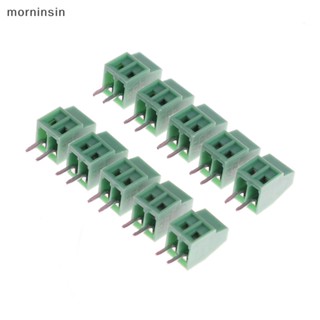 Morn บล็อกเทอร์มินัลสกรู PCB KF128 2.54 มม. 2 เสา 10 ชิ้น