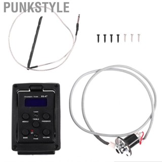 Punkstyle 4 Band Pickup EQ Colour Tuner Acoustic Guitar Equalizer Plastic Housing