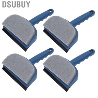 Dsubuy Window Cleaner Wall Cleaning Brush 4Pcs Effective Blue For Shower Room